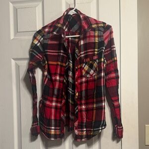 Maurices Vibrant Plaid Shirt